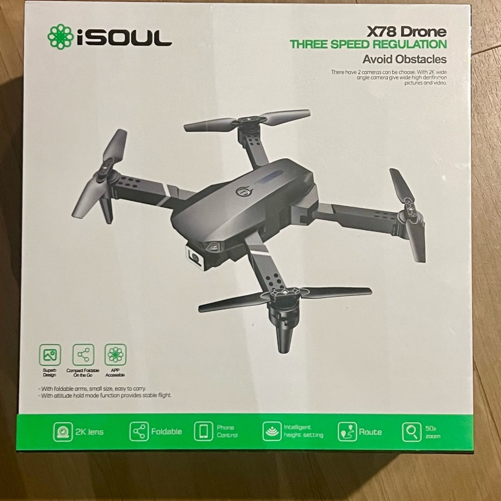 iSoul X78 Drone with 2K Lens